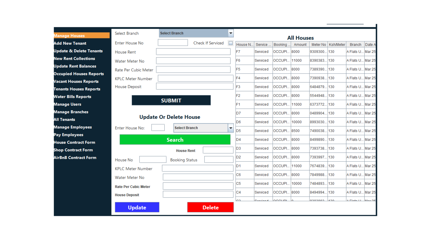Rental Management System